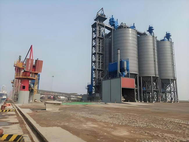 中山高架骨料仓